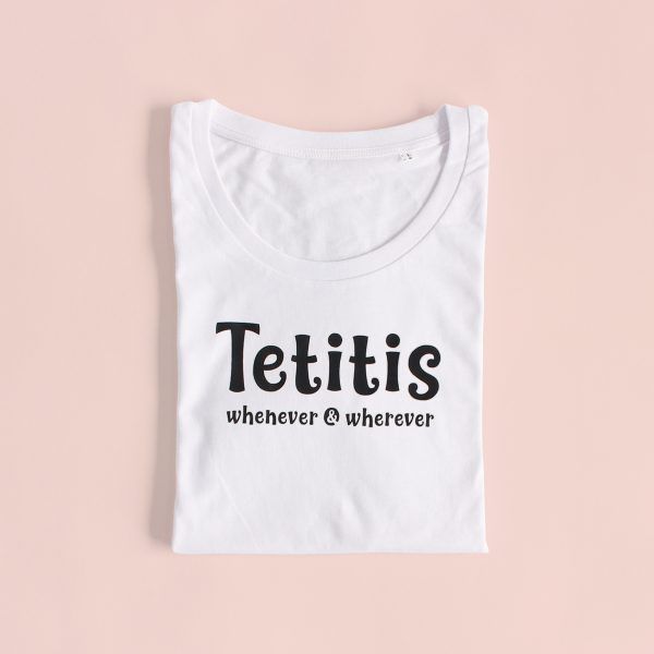 Camiseta adultx tetitis