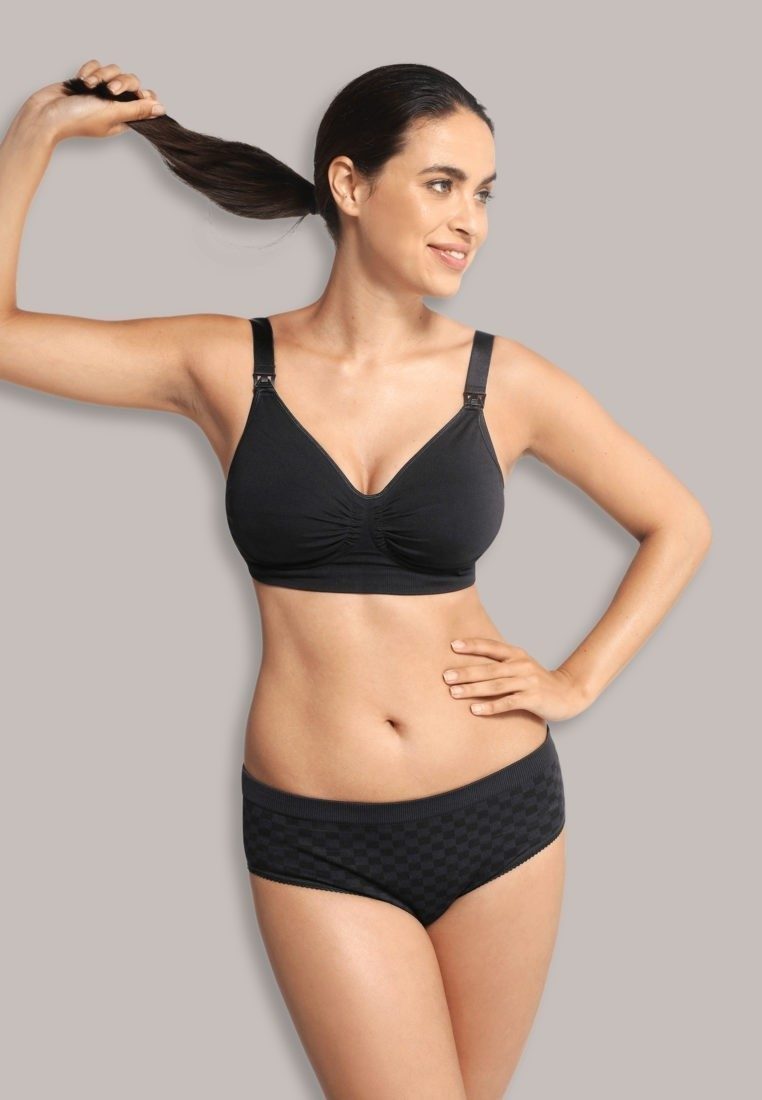 Sujetador carrigel lactancia negro 3