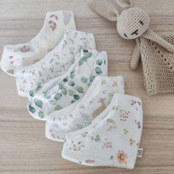 Bandanas bebé estampadas