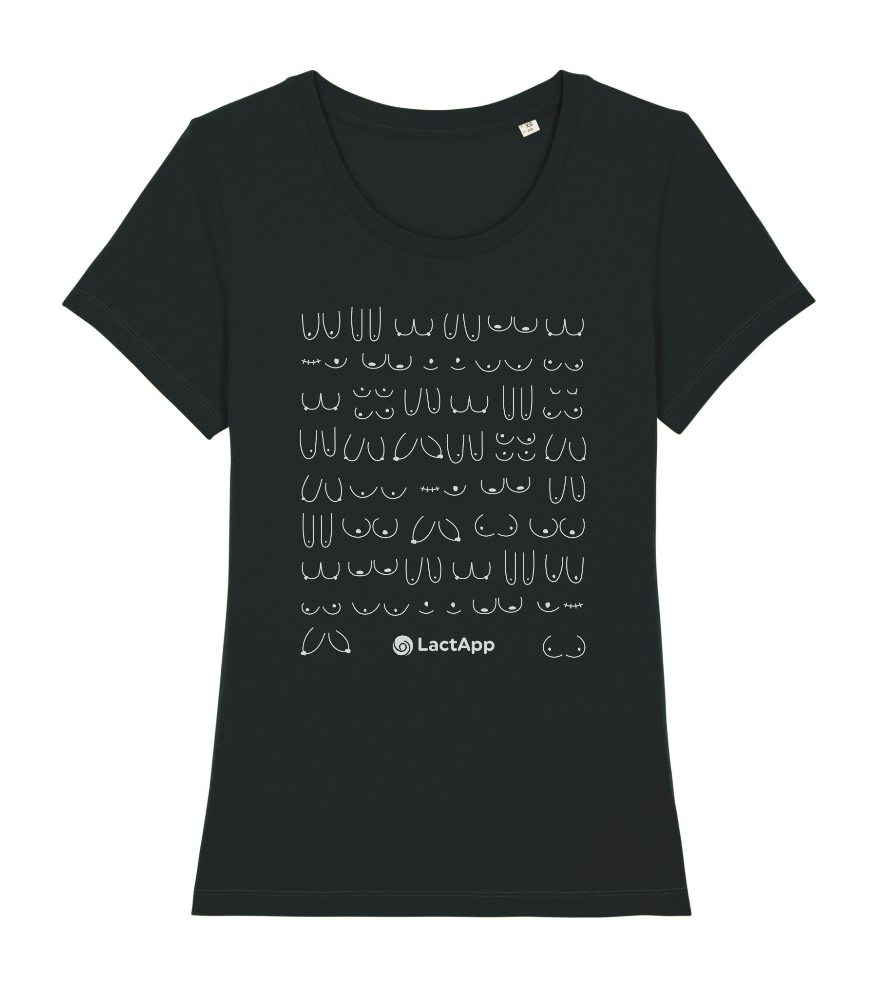 camiseta-tetas-negra-lactapp 2