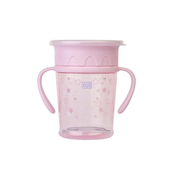 Vaso antigoteo 360º Rosa