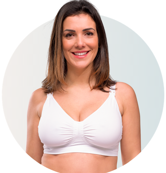 Sujetador Lactancia con Carri-Gel® Blanco