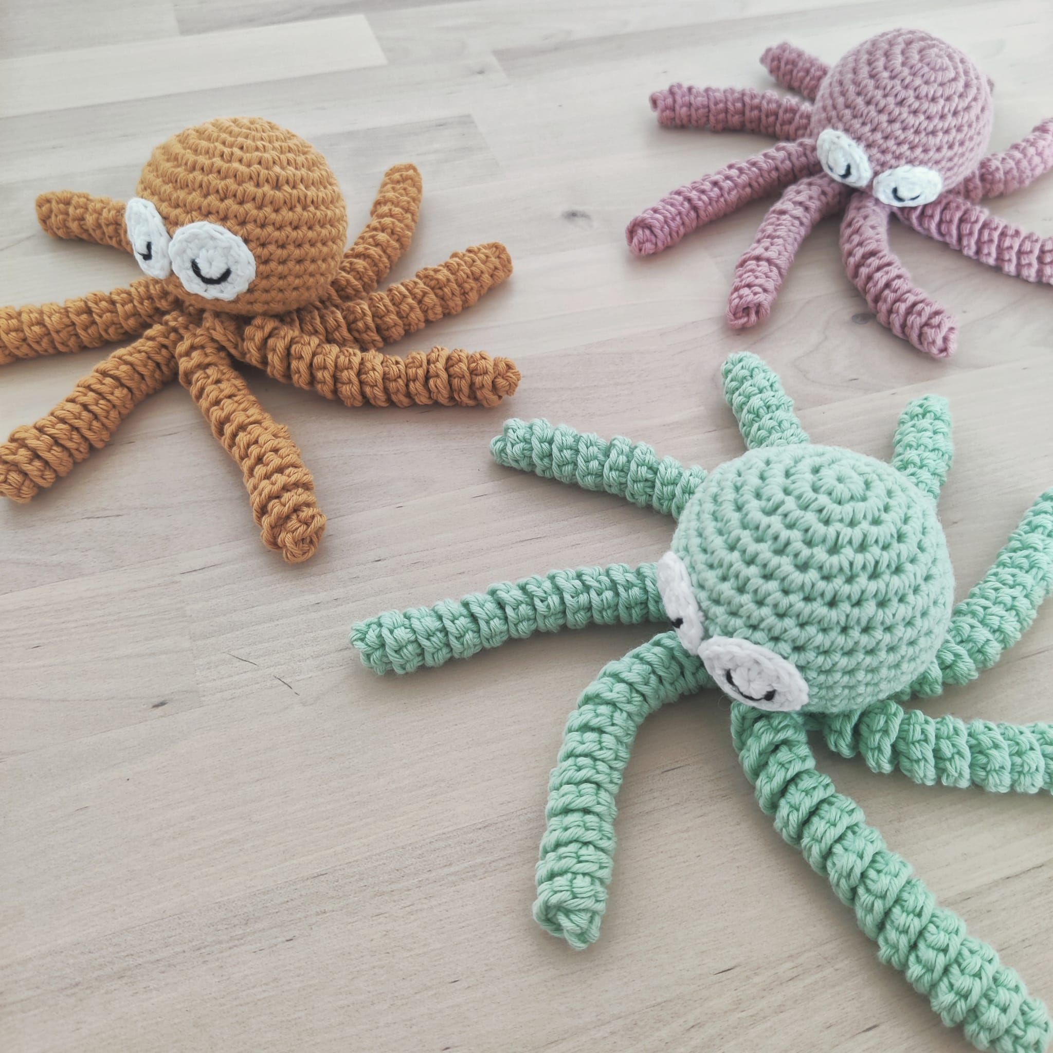 Pulpo crochet 7