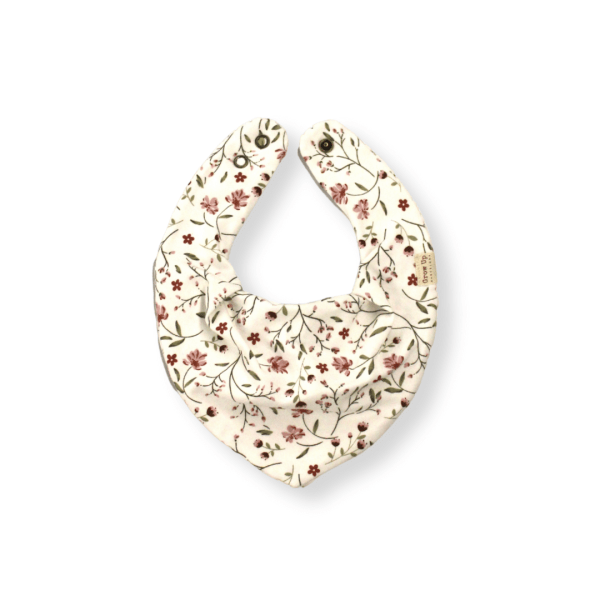 Babero bandana. Jardín