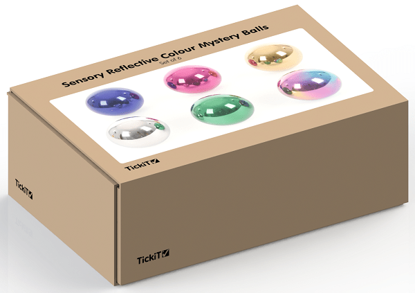 Bolas reflectantes Pequeñas de Color (pack de 6 unidades)