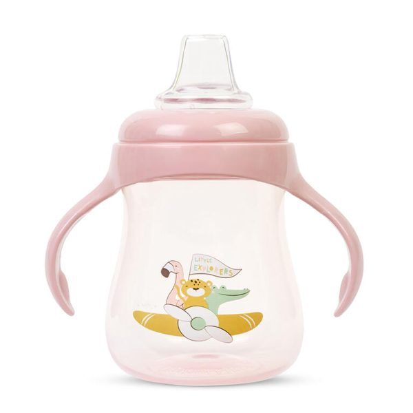 Vaso de aprendizaje Rosa