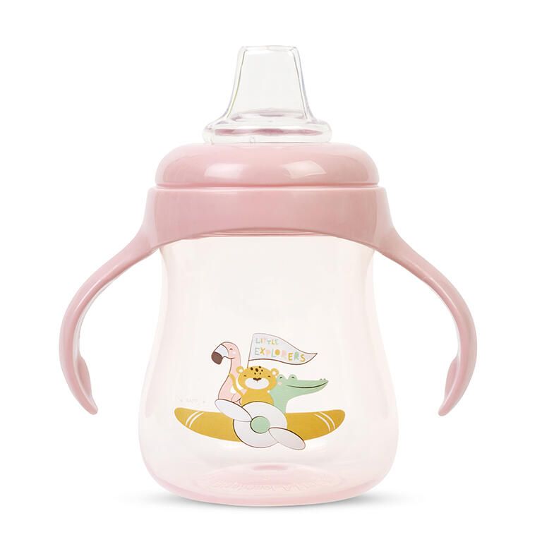 Vaso aprendizaje rosa